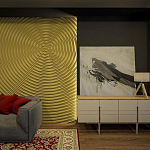 Барельеф KAIZEN варинант исполнения - 2 | Loft Concept в Барнауле