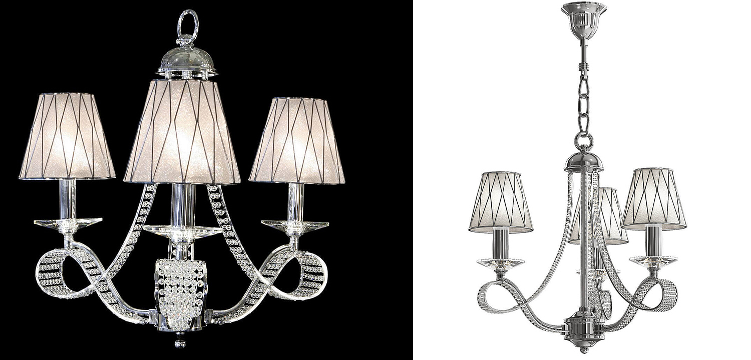 Люстра Franseza Chandelier chrome 52 Люстра Franseza Chandelier chrome 52 - Loft-Concept в Барнауле