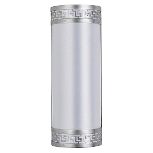 Бра с греческим орнаментом Miander Silver