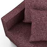 Мебельная ткань Шенилл фиолетовый цвет 138 см T4-25 варинант исполнения - 5 | Loft Concept в Барнауле