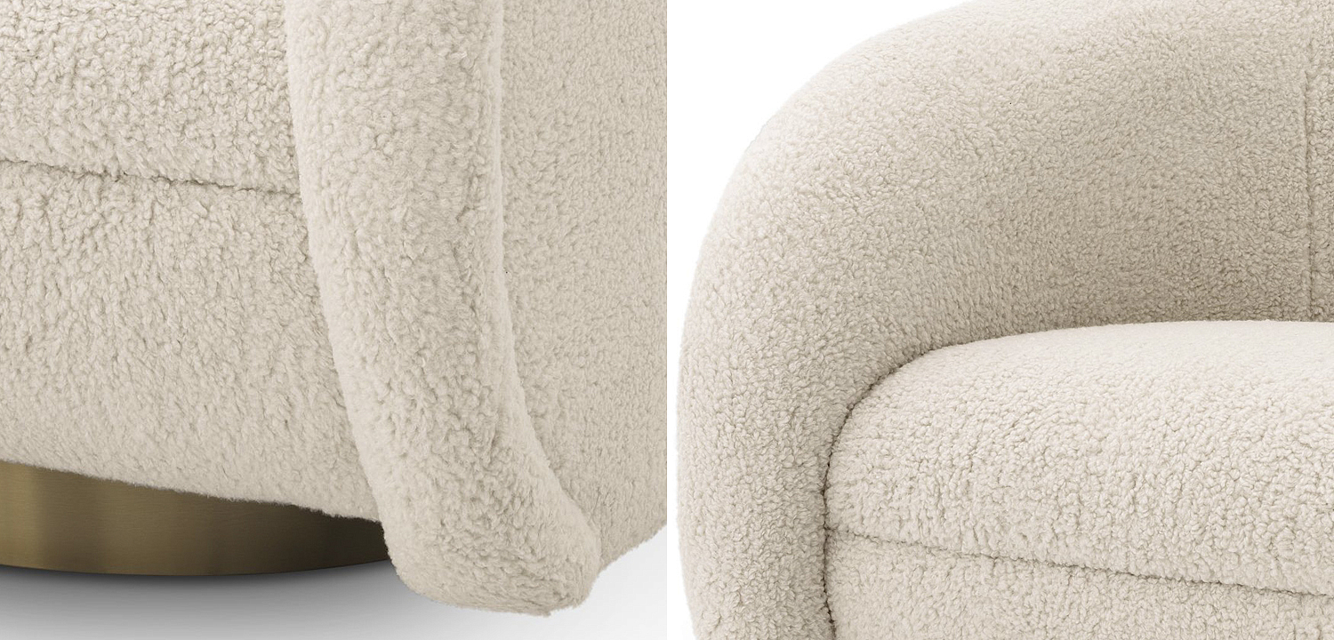Кресло Eichholtz Swivel Chair Cristo Кресло Eichholtz Swivel Chair Cristo - Loft-Concept в Барнауле
