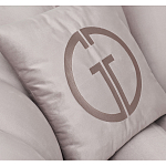 Диван двухместный велюровый бежевый Facilities Status варинант исполнения - 2 | Loft Concept в Барнауле