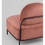 Кресло Стоун велюр рельефный коралловый варинант исполнения - 3 | Loft Concept в Барнауле
