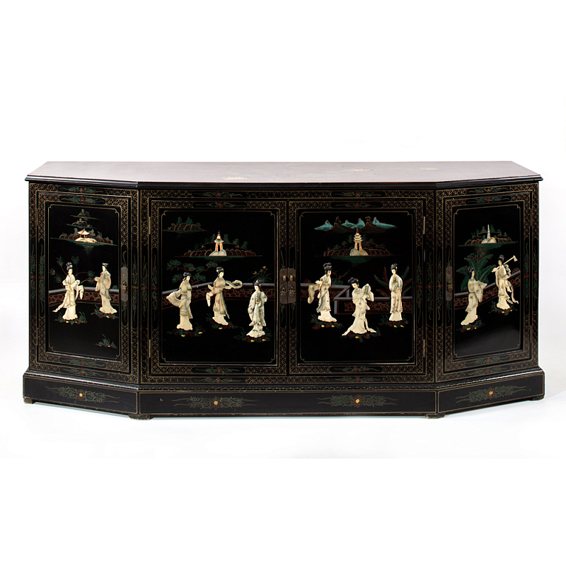 Комод в китайском стиле Chinese Black Chest of Drawers Нидерланды Мульти Черный Комод в китайском стиле Chinese Black Chest of Drawers Нидерланды Мульти Черный в Барнауле | Loft Concept