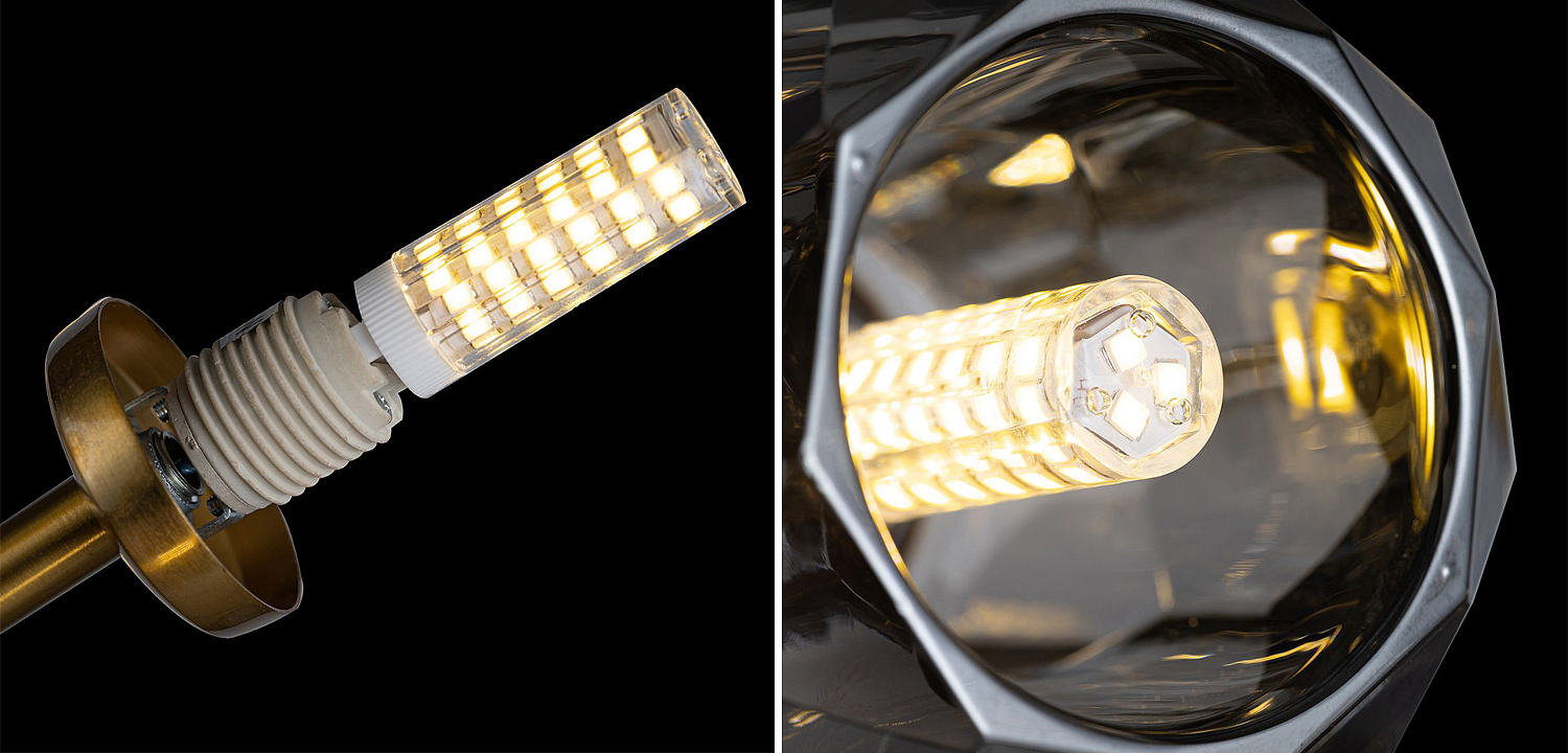 Люстра RH Boule De Cristal smoky 18 Люстра RH Boule De Cristal smoky 18 - Loft-Concept в Барнауле