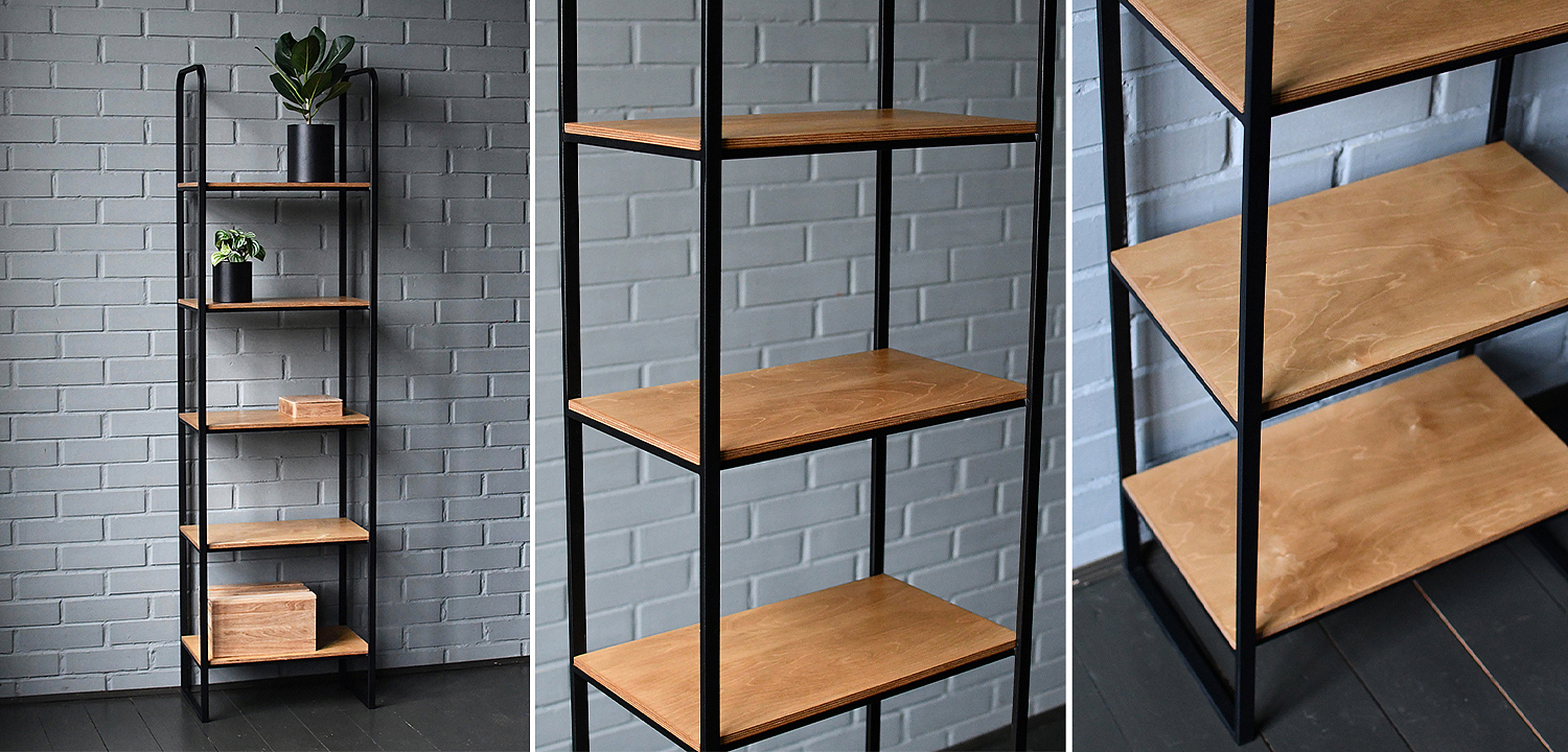 Стеллаж Buster Industrial Metal Rust Rack Стеллаж Buster Industrial Metal Rust Rack - Loft-Concept в Барнауле