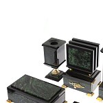 Настольный письменный набор из нефрита в подарочной коробке Victorious варинант исполнения - 8 | Loft Concept в Барнауле