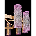 Люстра круглая с текстурными цилиндрическими плафонами Glimpse варинант исполнения - 3 | Loft Concept в Барнауле