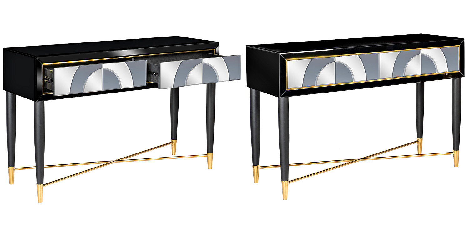 Консоль Camila Mirror Boxes Console Консоль Camila Mirror Boxes Console - Loft-Concept в Барнауле