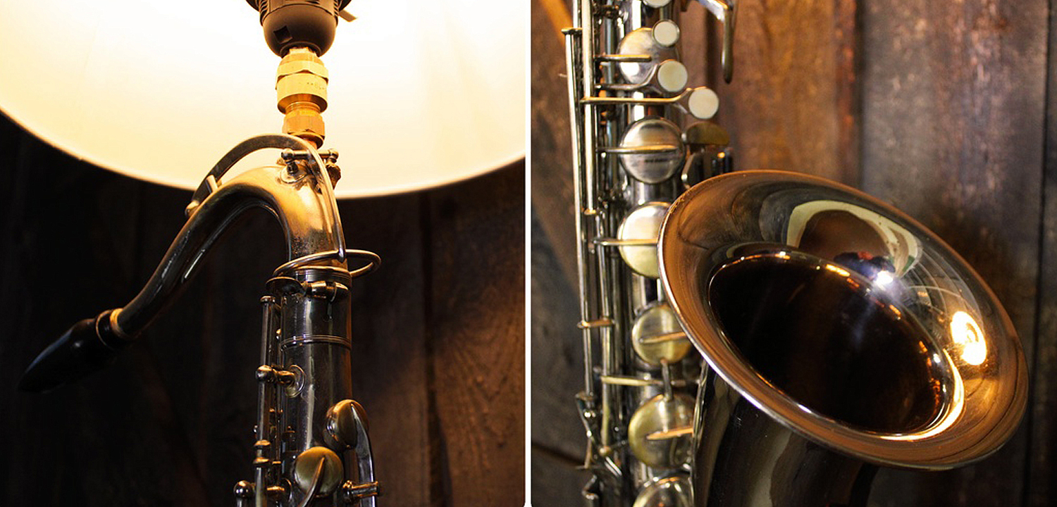 Настольная лампа Saxophone Настольная лампа Saxophone - Loft-Concept в Барнауле