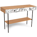 Консоль с принтом на ящиках Elise Console Table варинант исполнения - 10 | Loft Concept в Барнауле