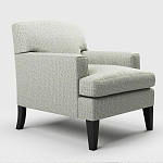 Мебельная ткань Шенилл голубой цвет 142 см T4-52 варинант исполнения - 6 | Loft Concept в Барнауле