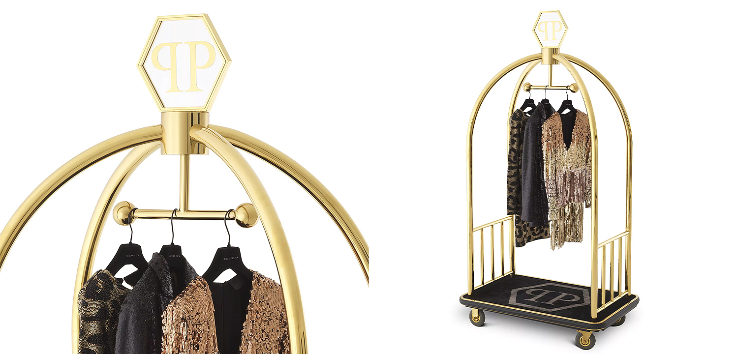 Вешалка для одежды Philipp Plein Hotel Trolley Heaven Вешалка для одежды Philipp Plein Hotel Trolley Heaven - Loft-Concept в Барнауле
