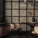 Гипсовая 3D панель с принтографией PM-13 варинант исполнения - 1 | Loft Concept в Барнауле