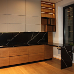 Кухонный гарнитур Шпон ясеня Willis Kitchen set варинант исполнения - 3 | Loft Concept в Барнауле