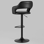 Барный стул черного цвета Strohach варинант исполнения - 5 | Loft Concept в Барнауле