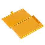 Визитница карманная металлическая с гравюрой Герба России в подарочной коробке Gold Metal Business Card Holders варинант исполнения - 2 | Loft Concept в Барнауле