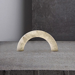 Прикроватная лампа из мрамора в форме дуги Rainbow Light варинант исполнения - 2 | Loft Concept в Барнауле