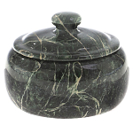 Сахарница из натурального камня Змеевик Stone Sugar Bowls варинант исполнения - 7 | Loft Concept в Барнауле