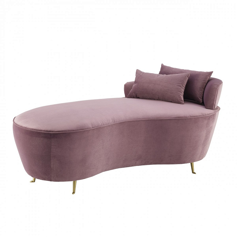 Кушетка Eichholtz Sofa Donatella Сиреневый Латунь Кушетка Eichholtz Sofa Donatella Сиреневый Латунь в Барнауле | Loft Concept