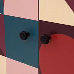 Прикроватная тумба с изображением на ящике Elise Nightstand варинант исполнения - 4 | Loft Concept в Барнауле