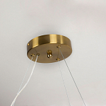 Светодиодная люстра с рельефным стеклом ICE GLASS 70 варинант исполнения - 6 | Loft Concept в Барнауле