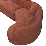 Модульный диван Calypso с кушеткой варинант исполнения - 5 | Loft Concept в Барнауле