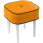 Квадратный мягкий пуф на белых ножках Winton Pouf Square варинант исполнения - 23 | Loft Concept в Барнауле