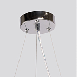 Люстра круглая с подвесными прямоугольными пластинами из стекла Glacier Panels варинант исполнения - 10 | Loft Concept в Барнауле