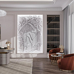 Барельеф ORCHIDS варинант исполнения - 1 | Loft Concept в Барнауле