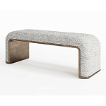 Банкетка Forli с элегантными латунными вставками  варинант исполнения - 1 | Loft Concept в Барнауле