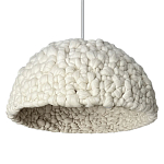 Вязаный подвесной светильник из шерсти Dome Wool Lamp  варинант исполнения - 6 | Loft Concept в Барнауле