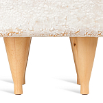 Керамический столик на деревянных ножках «Квадро» варинант исполнения - 6 | Loft Concept в Барнауле