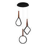 Подвесной светильник с геометрическими источниками света Geometric Architecture of Light варинант исполнения - 3 | Loft Concept в Барнауле