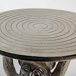 Столик с подстольем в виде обезьянки Bombay Nickel варинант исполнения - 3 | Loft Concept в Барнауле