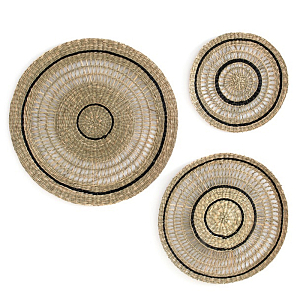 Плетеный декор на стену