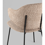 Стул Bellamy букле кофейный варинант исполнения - 3 | Loft Concept в Барнауле