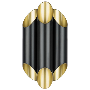 Бра Garbi Trio Black Pipe Organ Sconce