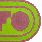 Дизайнерский ковер зеленый Poltronova Sofo Verosa Rug варинант исполнения - 7 | Loft Concept в Барнауле