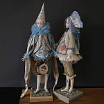 Авторская коллекционная интерьерная кукла Пьеро				 варинант исполнения - 2 | Loft Concept в Барнауле