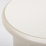 Белая тумба на фигурных ножках Shelby варинант исполнения - 5 | Loft Concept в Барнауле