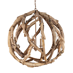 Люстра круглая в виде веток деревьев Natural Driftwood  варинант исполнения - 1 | Loft Concept в Барнауле