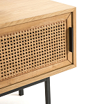 ТВ-тумба с плетеным декором Tate Wicker TV Stand варинант исполнения - 4 | Loft Concept в Барнауле