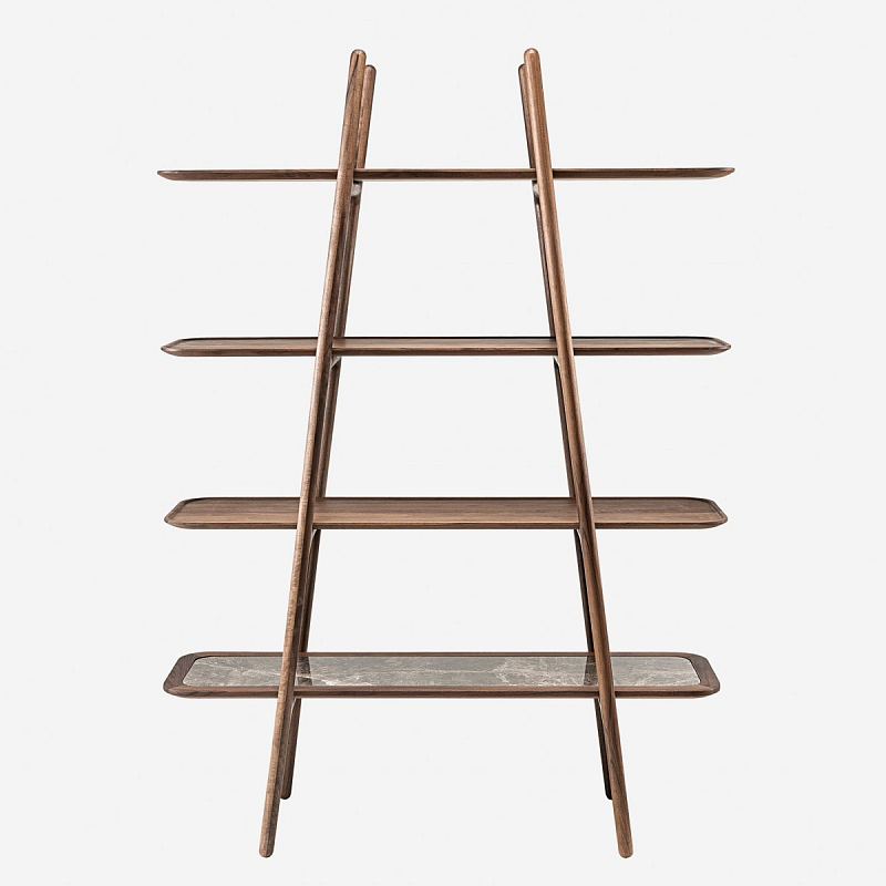 Стеллаж Woak malin shelf system Орех Стеллаж Woak malin shelf system Орех в Барнауле | Loft Concept