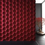 Гипсовая 3D Панель M-12 варинант исполнения - 1 | Loft Concept в Барнауле