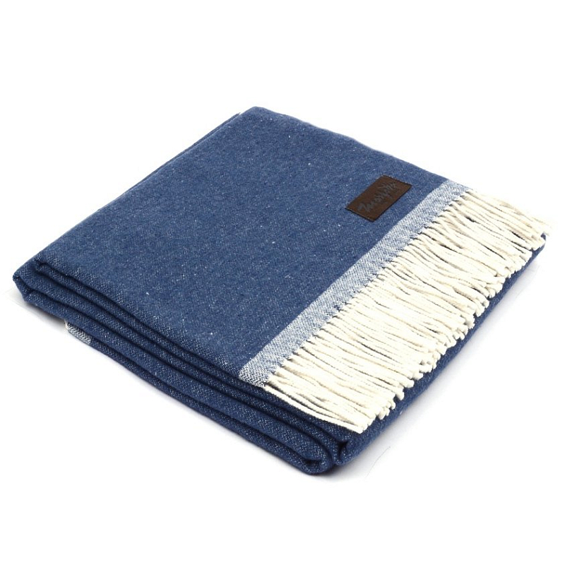 Плед SARA 4000 Marzotto Синий в Барнауле | Loft Concept 