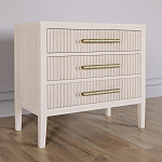 Тумба Primo  с тремя ящиками шпон Светлый дуб варинант исполнения - 3 | Loft Concept в Барнауле