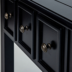 Черная тумба с выдвижным ящиком Monica варинант исполнения - 3 | Loft Concept в Барнауле