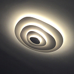 Потолочная люстра круглая многослойная Multilayering варинант исполнения - 8 | Loft Concept в Барнауле