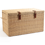 Плетеный сундук из ротанга Nicole Rattan Wicker Chest варинант исполнения - 1 | Loft Concept в Барнауле